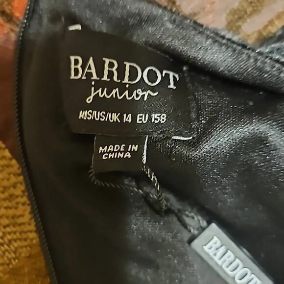 Bardot Junior Velour Mini Dress NWT! - Picture 2 of 13
